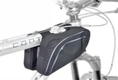 Sakwy rowerowe - Author Torba na przód ramy A-R281 II czarny 15-001080 - miniaturka - grafika 1