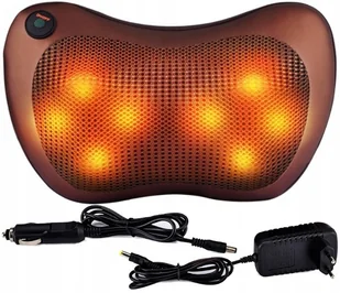 Shiatsu Poduszka Masażer Masująca Kark Ciało Plecy - Masażery - miniaturka - grafika 6