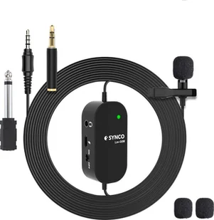 SYNCO Mikrofon SYNCO LAV-S6 M LAV-S6M - Kamery cyfrowe - akcesoria - miniaturka - grafika 5