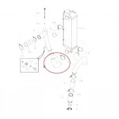 Części i akcesoria do maszyn rolniczych - NEW HOLLAND CASE WĄŻ INTERCOOLERA CNH 87402613 87402613 - miniaturka - grafika 1