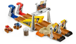 Fisher Price Blaze zestaw Wyścig w błocie GVG53 - Tory, garaże, parkingi - miniaturka - grafika 3
