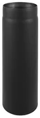 Kominy i akcesoria - Darco Rura prosta 180 czarna - miniaturka - grafika 1