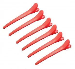 Gepard Klamerki Klipsy Fryzjerskie Proste Solo K-231-WHITE - Pozostałe akcesoria fryzjerskie - miniaturka - grafika 3