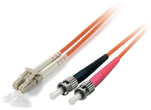 Equip LWL Patch Cable LC-> ST 10.00 m Single Mode Duplex OS2 YEL 254236 - Kable światłowodowe - miniaturka - grafika 2
