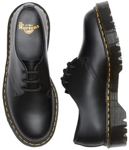 Dr. Martens Półbuty 1461 BEX Black Smooth 21084001 - Półbuty damskie - miniaturka - grafika 4