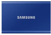 Dyski SSD - Samsung Dysk SSD Portable T7 1TB USB 3.2 GEN.2 BLUE MU-PC1T0H/WW - miniaturka - grafika 1