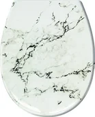 Deski sedesowe - Kleine Wolke 1843901075 Marble deska sedesowa WC, duroplast, antracyt, 37 x 45 x 5 cm 1843901075 - miniaturka - grafika 1