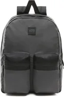 Plecaki - Vans plecak damski DOUBLE DOWN BACKPACK Asphalt/Black - miniaturka - grafika 1