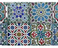 Okleiny - d-c-fix Folia Dekoracyjna Okleina Meblowa Klejowa Kafelki Marokańskie Kafle 45x150cm E129 E129-045R0150 - miniaturka - grafika 1