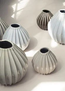 Broste Copenhagen Broste Copenhagen - Wazon Wide Rainy Day S 9740 - Wazony i flakony - miniaturka - grafika 2