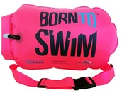 Pływanie - BornToSwim Bor NTO Swim saferswimmer suche i kieszeń do pływania boja (wytrzymały) Boje i worek do spakowania maty do otwartych wodach pływak i triatlon, różowy SAF-SS-U-E-L-LL - miniaturka - grafika 1