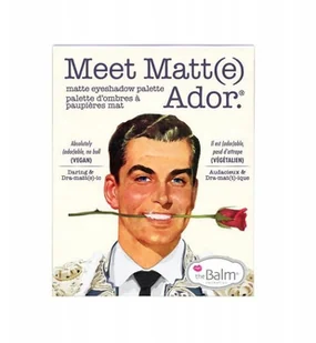 The Balm Meet Matte Ador, paleta cieni do powiek, 21,6 g - Cienie do powiek - miniaturka - grafika 2