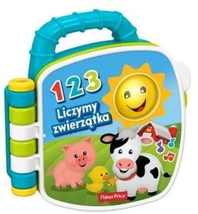 Fisher Price Książeczka Liczymy zwierzątka - Grzechotki dla dzieci Fisher Price Książeczka Liczymy zwierzątka - Grzechotki dla dzieci - miniaturka - grafika 2