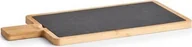 Deski do krojenia - Zeller Deska do krojenia  do serwowania bambusowa 24510 - miniaturka - grafika 1