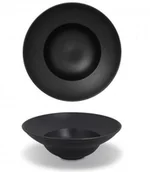Wyposażenie lokali gastronomicznych - RAK Talerz głęboki 0,32 l, czarny | Neofusion NFCLXD23BK - miniaturka - grafika 1