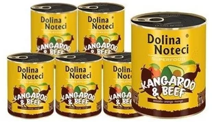 Dolina Noteci PREMIUM SUPERFOOD kangur i wołowina 6x400g 36703-uniw - Mokra karma dla psów - miniaturka - grafika 3