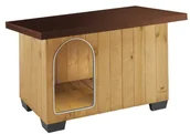 Transportery dla kotów - Ferplast Huta dla psów Baita, z drewna - miniaturka - grafika 1