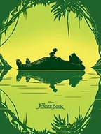 Wyposażenie pokoiku dziecięcego - Disney The Jungle Book Baloo i możliwości 60 x 80 cm na płótnie Prints, wielokolorowa WDC99627 - miniaturka - grafika 1