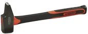 Młotki - KS Tools 142.1051 młotek ślusarski, kształt francuski z trzonkiem z włókna szklanego, 400 G 4042146268308 - miniaturka - grafika 1