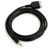 Kable - System-S LINE Out kabel jack 3.5 MM wtyczka jack do Apple iPad 1 2 iPhone 1 G 3 GS 4 G iPod nano 3 G photo Video Touch Classic 3 G Mini - miniaturka - grafika 1