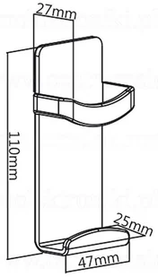 Maclean Uchwyt do pilota MC-755 - Uchwyty do telewizora - miniaturka - grafika 3