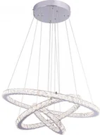 Lampy sufitowe - Globo Lighting MARILYN I Lampa Wisząca Chrom Kryształ 1-punktowy Obszar wewnętrzny I Czas dostawy od 6-10 dni roboczych 67037-76 - miniaturka - grafika 1