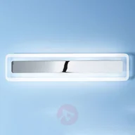 Lampy ścienne - Linea Light Kinkiet LED Antille chrom 61,4 cm - miniaturka - grafika 1