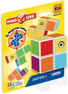 GeoMag Magicube Magnetyczne Kostki Zestaw Startowy Geo136 - Klocki - miniaturka - grafika 13