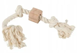 Zolux Zabawka sznurowa Wild 3 węzły, z drewn - Zabawki dla psów - miniaturka - grafika 2