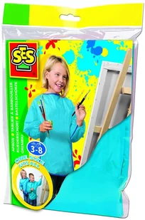 SES NL  Fartuszek ochronny do malowania palcami - Artykuły biurowe - miniaturka - grafika 2