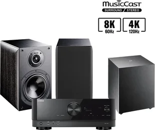 Yamaha RX-V4A + Nota 260 X + Basso 840 - Zestawy stereo - miniaturka - grafika 2