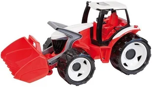 Lena Ciągnik z łyżką 62 cm czerwony GXP-507173 - Samochody i pojazdy dla dzieci - miniaturka - grafika 3