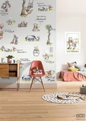 Fototapety - Komar Fototapeta Winnie Pooh - Stripes DX4-001 DX4-001 - miniaturka - grafika 1