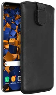 Mumbi Prawdziwe skórzane etui kompatybilne z Samsung Galaxy S20+ etui skórzane Case Wallet, białe leathercase klapp handtasche cover - Etui i futerały do telefonów - miniaturka - grafika 5