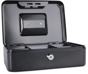 Donau Kasetka na pieniądze , duża, 250x90x180mm, czarna 5233001PL-01 - Sejfy i kasy pancerne - miniaturka - grafika 4