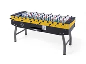 Piłkarzyki - FAS Piłkarzyki stół FAS Orobic 6 (graczy) przelotowe prowadnice black/yellow na żetony - miniaturka - grafika 1