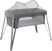 Łóżeczka i kojce - Soozly  Łóżeczko turystyczne z moskitierą Szary 64655 - miniaturka - grafika 1