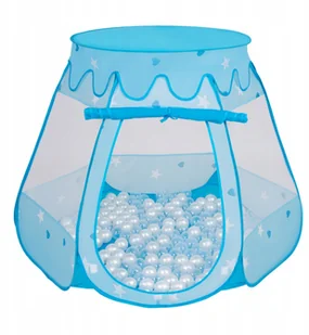 Namiot Zamek z piłkami Suchy Basen kulki 200 szt - Namioty i tipi dla dzieci - miniaturka - grafika 27