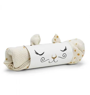 Elodie Details Kocyk dzianinowy, Gold Shimmer - Koce i narzuty dla dzieci - miniaturka - grafika 2