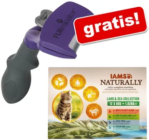 FURminator deShedding Tool Duże koty długość sierści powyżej 5 cm - Szczotki i furminatory - miniaturka - grafika 2