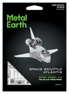 Metal Earth Fascinations Wahadłowiec Atlantis, Prom kosmiczny Metalowy Model Do Składania - Modele do sklejania - miniaturka - grafika 2