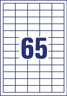 Avery Zweckform Trwałe etykiety uniwersalne Zweckform A4 100ark./op. 38x21,2mm białe PROMOCJA! AVE-3666 - Etykiety do drukarek - miniaturka - grafika 2