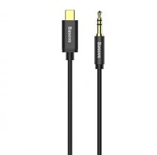Baseus Kabel USB Baseus Kabel Baseus usb-c Typ C Jack 3.5 Audio 120 cm M01 czarny (30476-uniw) - Kable USB - miniaturka - grafika 2
