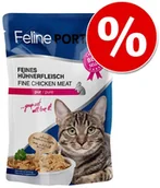 Mokra karma dla kotów - Porta 21 Zestaw Feline w saszetkach 12 x 100 g - Tuńczyk z aloesem - miniaturka - grafika 1