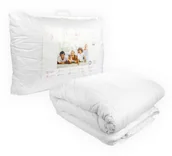 Kołdry i poduszki dla dzieci - Poldaun Kołdra antyalergiczna 160x200 Vita Med 4 pory roku - miniaturka - grafika 1