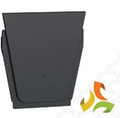 Klawisze i ramki - Schneider Electric MUREVA STYL Zestaw 10 wyjść kablowych antracyt MUR35008 MUR35008/SCH - miniaturka - grafika 1