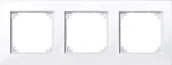 Wyłączniki światła i elektryczne - Merten błyszczący Plan ramek, 3-rzędowa, aktivweiss 515325 m 4853842 - miniaturka - grafika 1