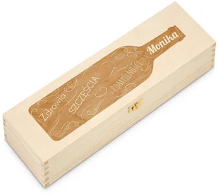 Murrano Ekskluzywna Skrzynka Na Wino Z Grawerem SKRW-MJ-009 - Pudełka i szkatułki - miniaturka - grafika 16