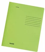 Teczki i skoroszyty - FALKEN Skoroszyt kartonowy Falken Intensivfarben 25 szt. A4 zielony z metalową listwą, dokumenty wpinane od góry lub od dołu. Wyprodukowano w Niemczech Certyfikat Błękitny Anioł 11287570 - miniaturka - grafika 1