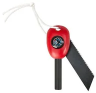 Akcesoria turystyczne - BCB International Krzesiwo z kompasem, Midi Fireball Flint & Striker CN340M (1511) - miniaturka - grafika 1